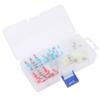 100Pcs Solder  Heat Shrinkable Tube Set Colorful Insulation Cable Connect Terminals