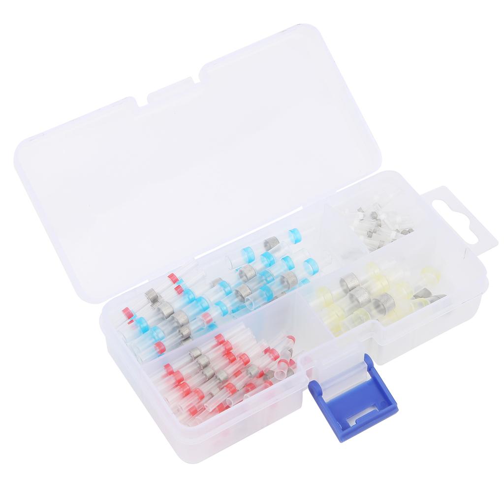 100Pcs Solder  Heat Shrinkable Tube Set Colorful Insulation Cable Connect Terminals