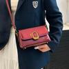 2025 New Korean Foreign Style Handbag Fashionable Texture Solid Color Handbag Small Square Bag Crossbody Bag Casual Shoulder Bag