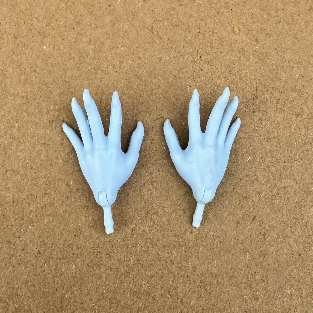 1/6 Original Monster Doll Replacement Hands And Arms White Brown Beige Green Blue Skin Tone Toys DIY Accessories