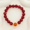 Women Bracelet Handmade 10mm Round Resin Stone Bangles DIY Beaded Charms