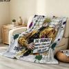 1PC Jojos Bizarre Adventure Patterned Flannel Blanket Suitable For All Seasons For Home Decor Warmth And Comfort Gifts Holiday Present