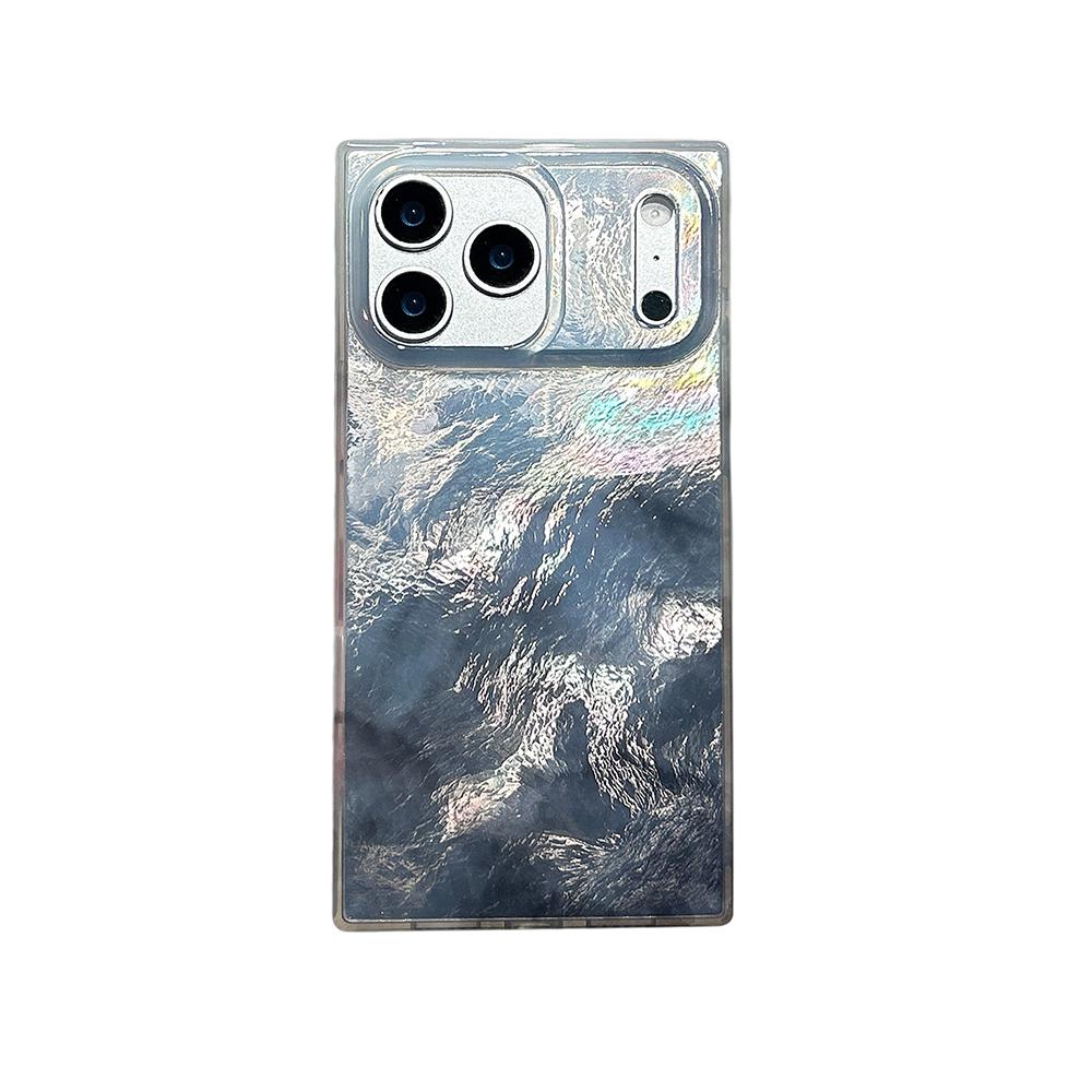 

Gradient Color Camlet Pattern Phone Case For iPhone 17 16 15 14 Pro Max Shockproof Soft TPU Back Cover iPhone17