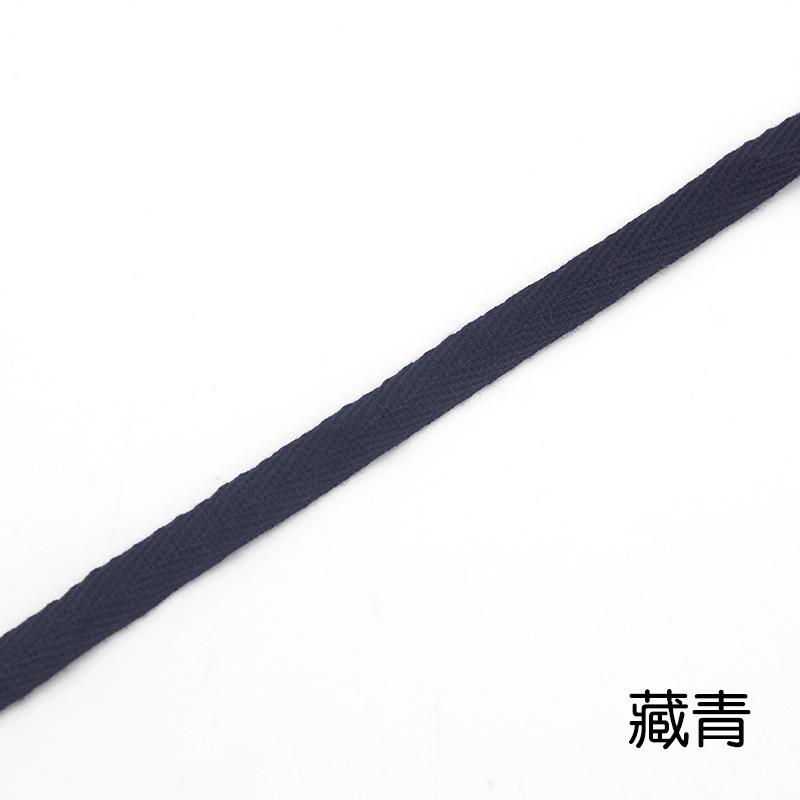 1Cm Color Cotton Herringbone Ribbon Webbing, Cotton Hand Hemming Strap Strap Strap Strap Piping Strap