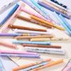 Mixed Random Cartoon Erasable High-visibility Neutral Pens, Easy-to-wipe Erasable Pens for Students' Stationery
