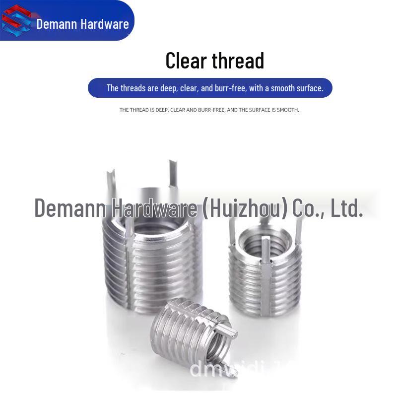 Stainless Steel Metric Threaded Insert Repair Sleeve for Internal/External Threads - Customizable, Heavy & Light Type