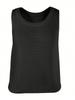 Ärmelloses gehäkeltes Tanktop für Damen Rundhalsausschnitt Ausgeschnitten Lässig Sommer Pullover