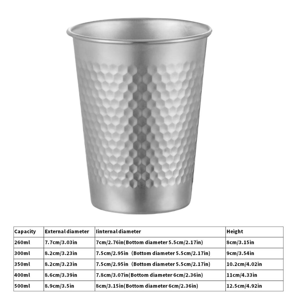 4pcs Stainless Steel Tumbler Set Stackable Rust Resistant Kids Cups Drinking Cups Ideal For Outdoor Adventures