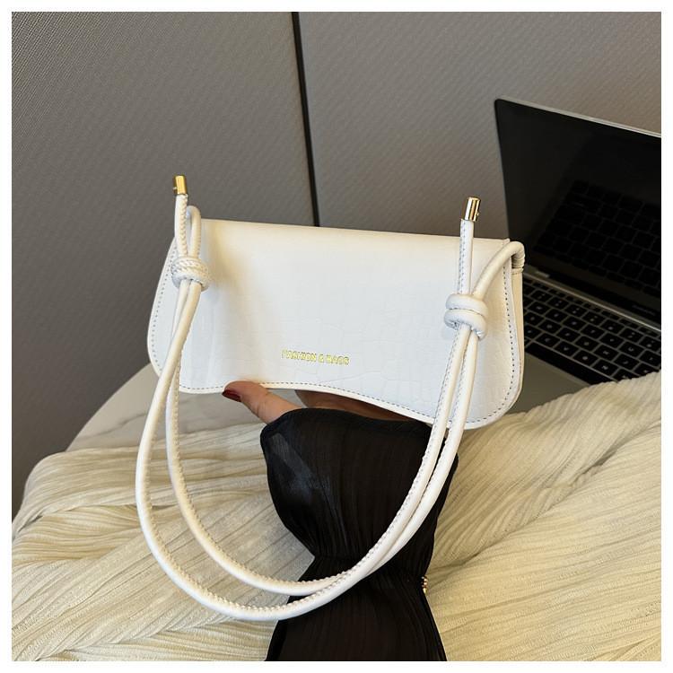 2023 New Autumn Fashion Simple Shoulder Bag Street Style Medium Pu Crossbody Bag