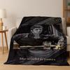 Scarface Classic Movie Tony Flannel Blanket Soft Warm Blanket Throw Blanket for Bedroom Living Room Bed Travel Picnic Gift kid