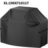 Multiple Size Grill Cover, Heavy Duty Waterproof Barbecue Gas Grill Cover, Black, Heat Resistant, Stain Resistant, Waterproof