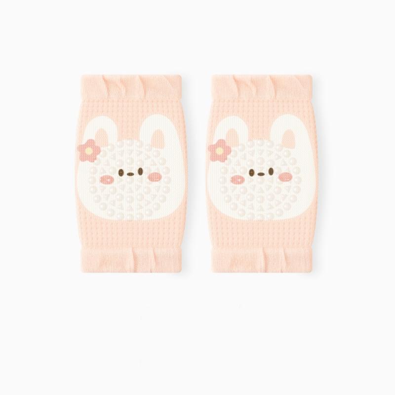 Summer Mesh Breathable Baby Kneepad Cartoon Animal Cotton Thin Boy Girl Knee Protector 0-3 Years Kids Crawl Anti-Slip Knee Pads
