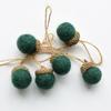 Christmas Felt Acorn Xmas Tree Hanging Decorations DIY Crafts Bundle of 6