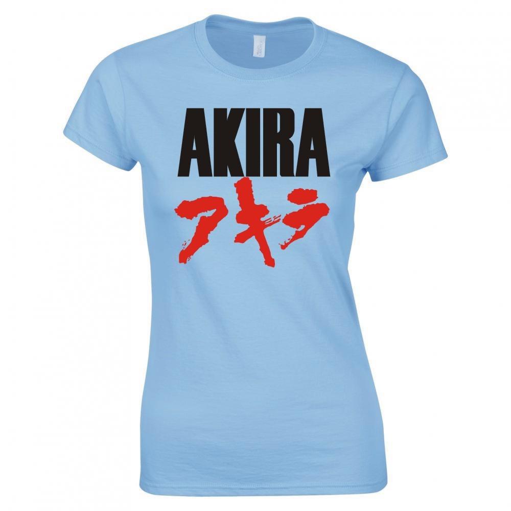 Akira Logo Ladies Skinny Fit Tshirt S