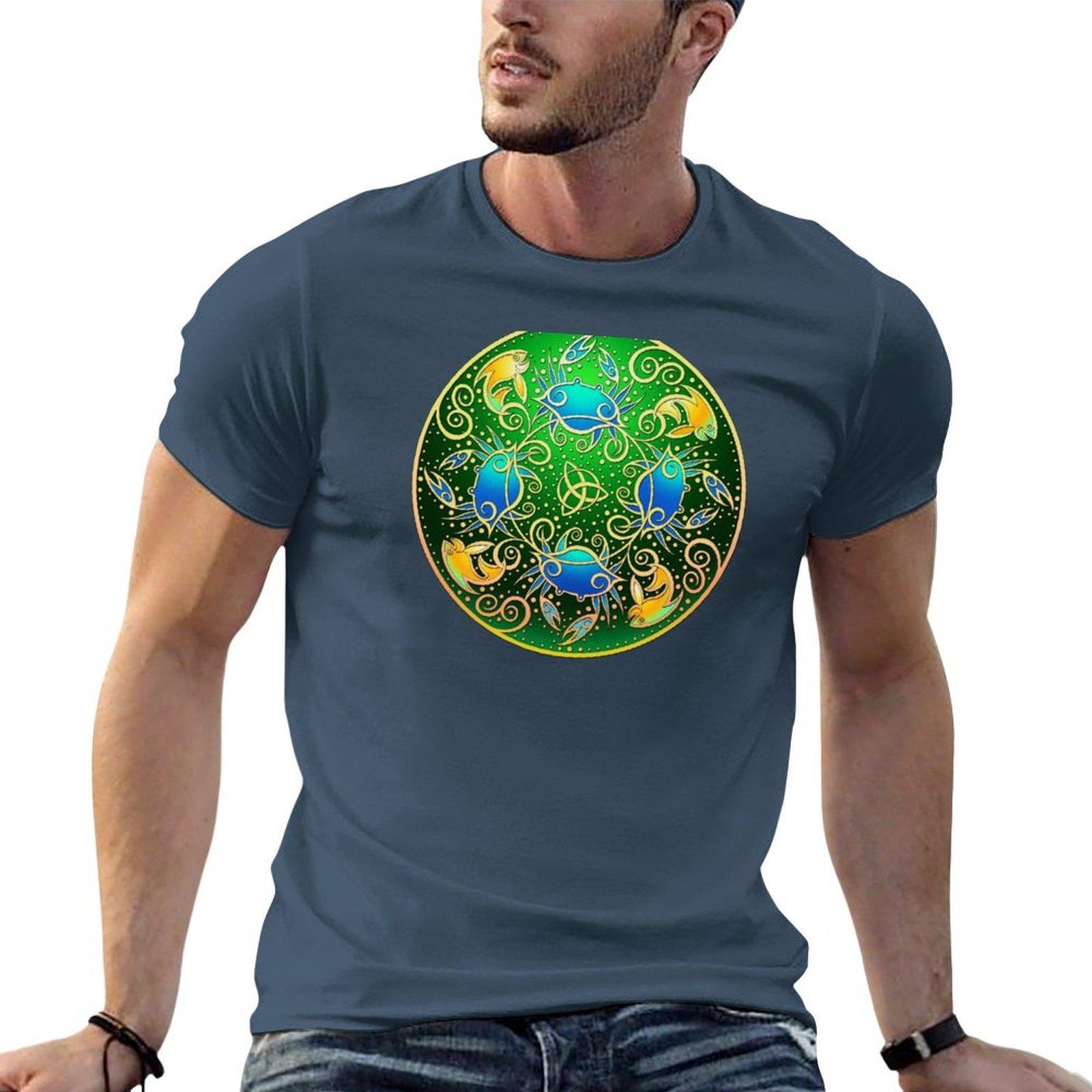 Crab Lagoon Unisexdala Green Tshirt Trend Art Print Tshirt S