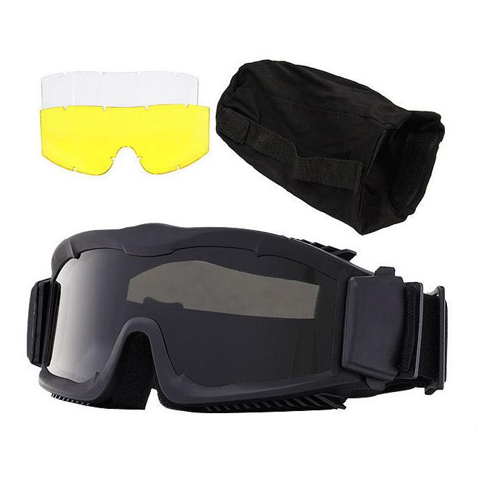 Alpha Tactical Goggles Set Desert Locust Military Fan Special Glasses Motorcycle Goggles Realistic Shooting CS