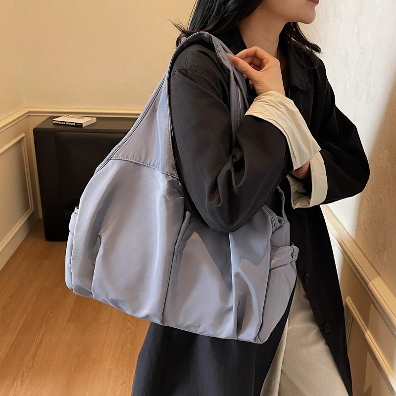 

Large Capacity Popular Underarm 2026 New Fashionable Crossbody Nylon Shoulder Bag Retro Handheld Women s Bag