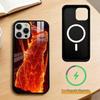 Volcano   Phone Case For iPhone17,16,15,14,13,12,11 Plus,Pro Magnetic with Magsafe Wireless Charging