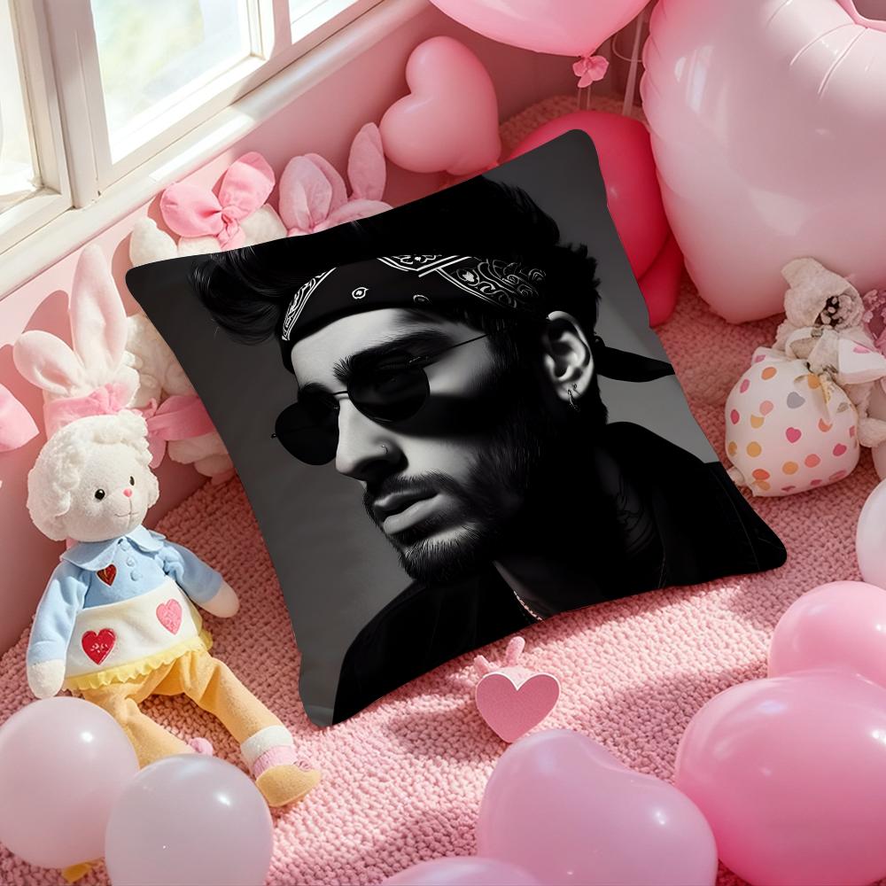 Singer Z-zayn malik Cushion Cover Pattern Printed Pillowcase for Living Room Sofa Cushion Cover & Bedroom Decor