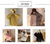 Plus Size Women's Faux Lambswool Bear Ear Hoodie - Loose Fit for Autumn/Winter