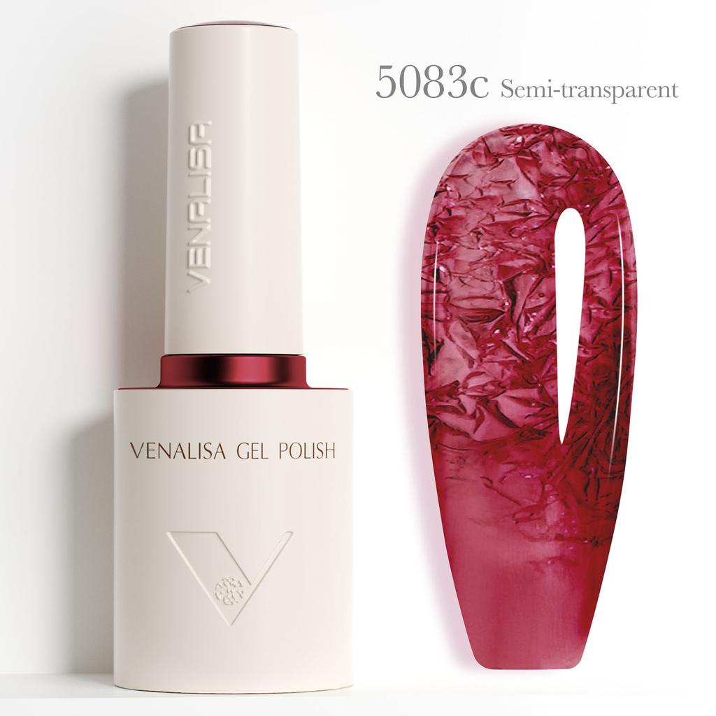 Venalisa 10ml Jelly Gel Nail Polish HEMA/TPO-Free Semi-Transparent Colors UV LED Soak Off Gel for DIY Manicure Kit