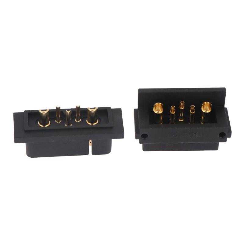 E Bike Hailong Lithium Battery Box Discharge Connector 1 Pair 5Pins Male and Female Power Supply Accessory Custom Build