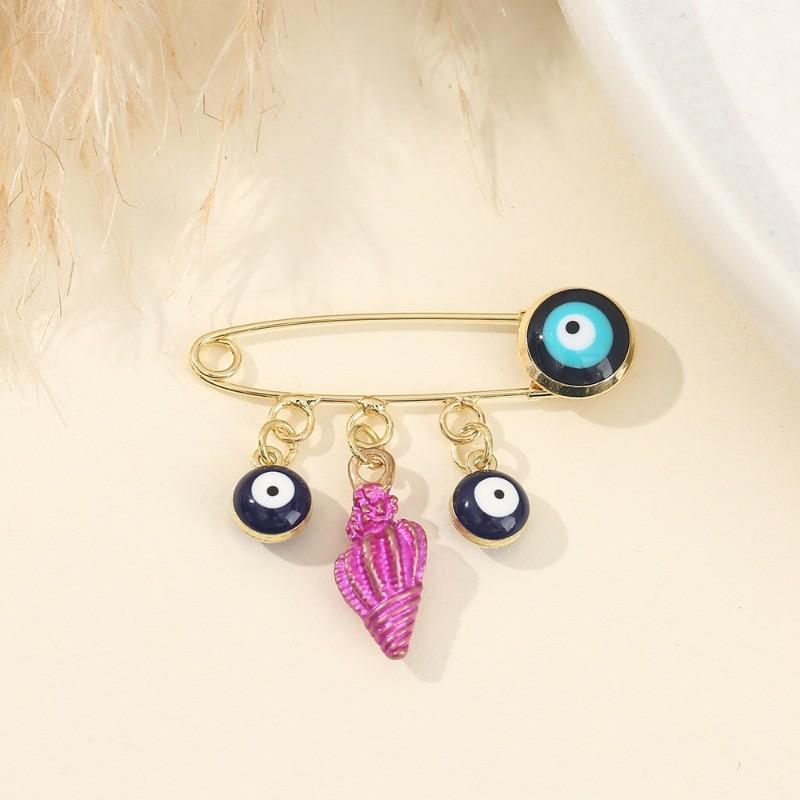 Yutsai Korean Style Cartoon Cute Expression Brooch Zircon Alloy Brooch Pin Jewelry Gifts PD2304