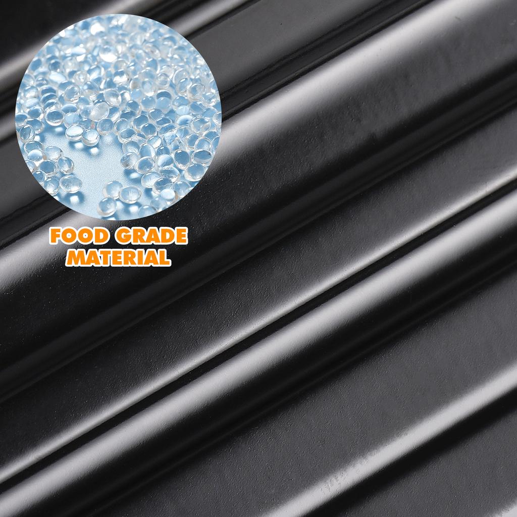 100pcs Sushi Box Black Thickened Disposable Pulp Containers For Take Out Carry Lunch Party Snacks Hamburgers Fries Storage