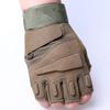 Tactical Gloves Outdoor Fitness Riding Sun Protection Half Finger With Sweat Wicking For Adults