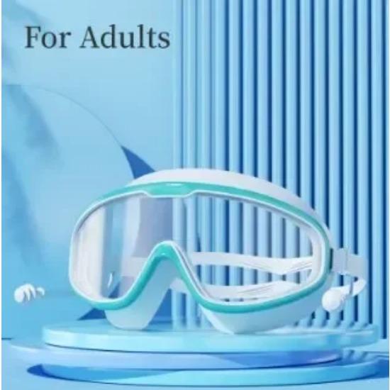 Swimming Goggles for Adults Kids Large Frame Antifog Swim Eyewear Glasses Waterproof HD Swimming Equipment Water Play Supplies