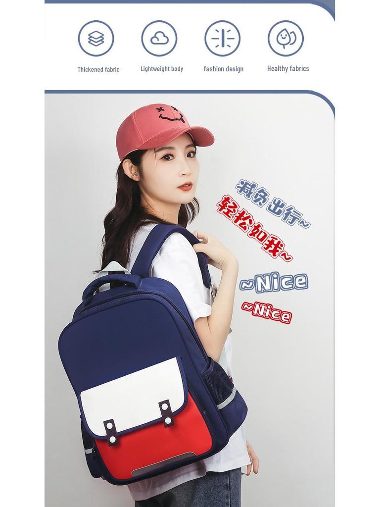 Custom Logo Backpack for Kindergarten & Elementary Students - Double Shoulder Bag for School, Training & Coaching Classes