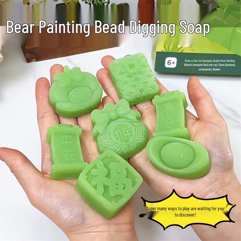 

Panda Bead Treasure Dig Soap DIY Bracelet Kit for Kids Children s Day Gift Standard
