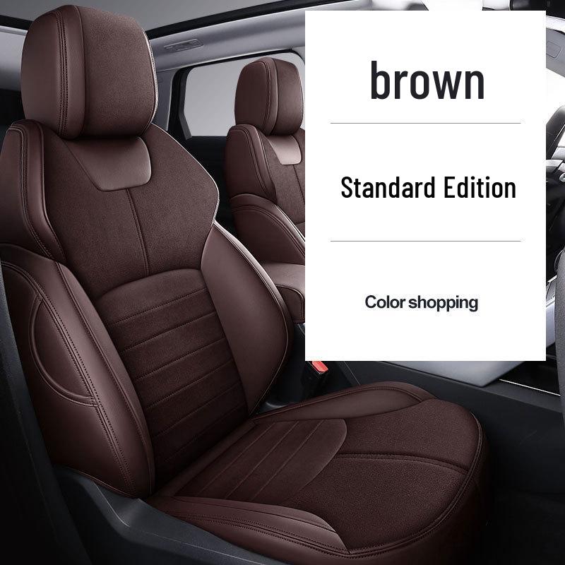 Huse de scaun personalizate din piele întoarsă pentru Land Rover Range Rover Evoque - Acoperire completă, 5 locuri