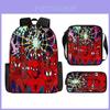 Spiderman Kids Backpack Set With Breathable Oxford Fabric For School Use