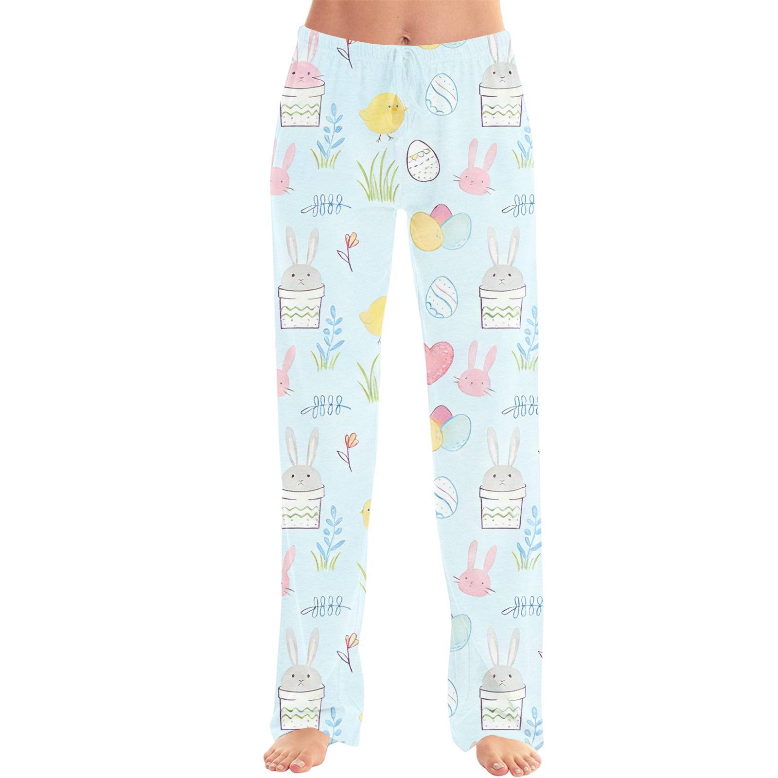 

Мужские пасхальные модные повседневные брюки прямого кроя с принтом L горячий розовый