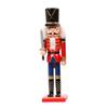 Traditional Holiday Nutcracker Decoration Wooden Nutcracker Christmas Ornament Hand-painted Wooden Nutcracker Soldier for Home