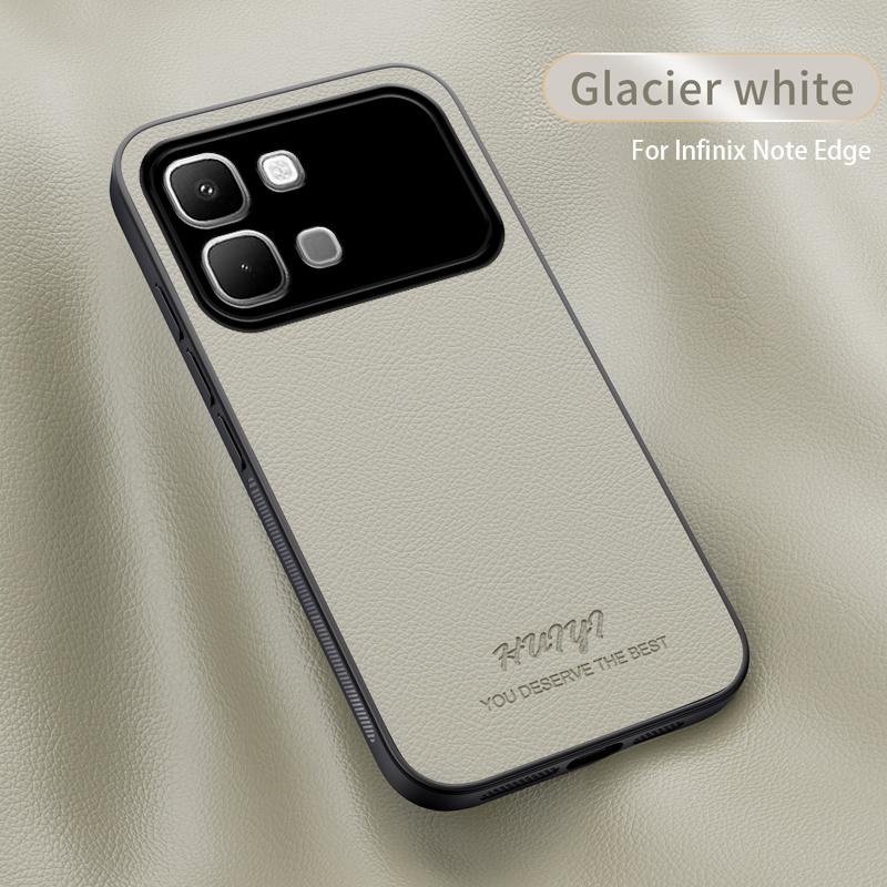 Business Kožené Měkké Rámové Magnetické Pouzdro Pro Telefon Infinix Note Edge NoteEdge G Pouzdra Capa