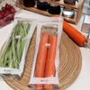 15/50Pcs Reusable Food Sealing Bags Moisture-proof Thickened Fruits Vegetables Fresh-keep Bags Long Strip Self-Sealing