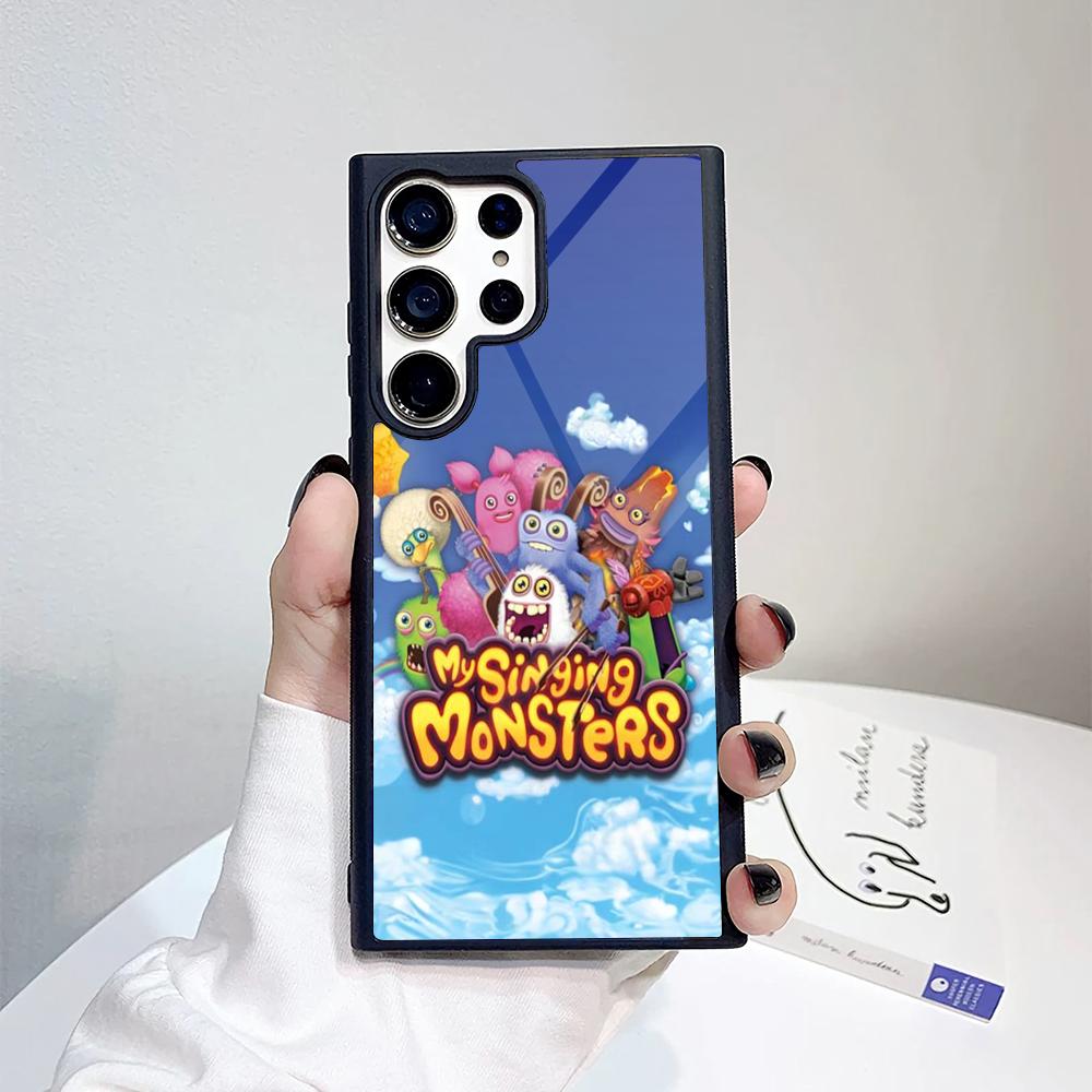 My Singing M-Monsters Phone Case For Samsung Galaxy S26 S25 S24 S23 S22 S21 S20 FE Edge Pro Plus Ultra PC+TPU Cover