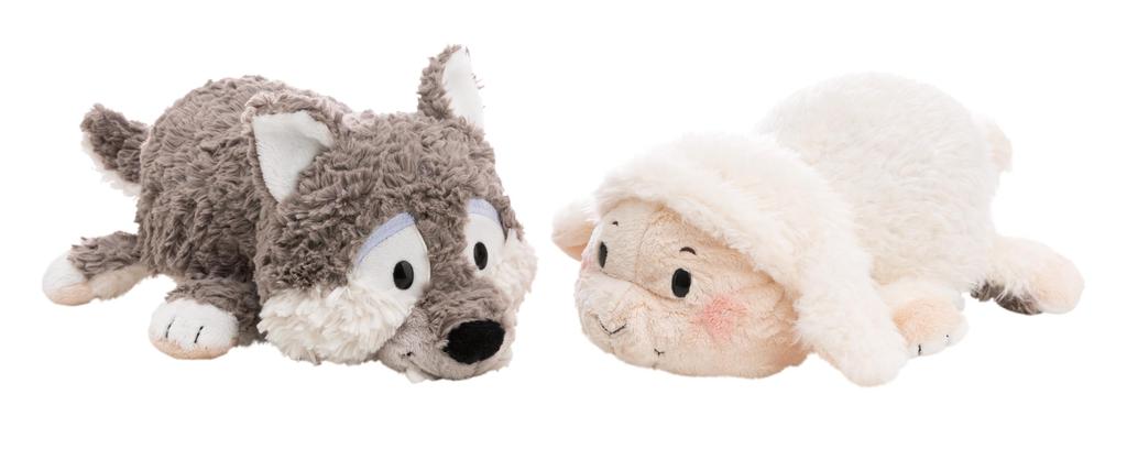 NICI Twistimals 2-in-1 Plush Toy: Sheep & Wolf (25cm)