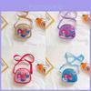 Stylish Korean Version Girl's Crossbody Bag With Shimmering Sequins Ideal For Toddlers