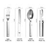 Ruhan Portable Stainless Steel Camping Cutlery Set
