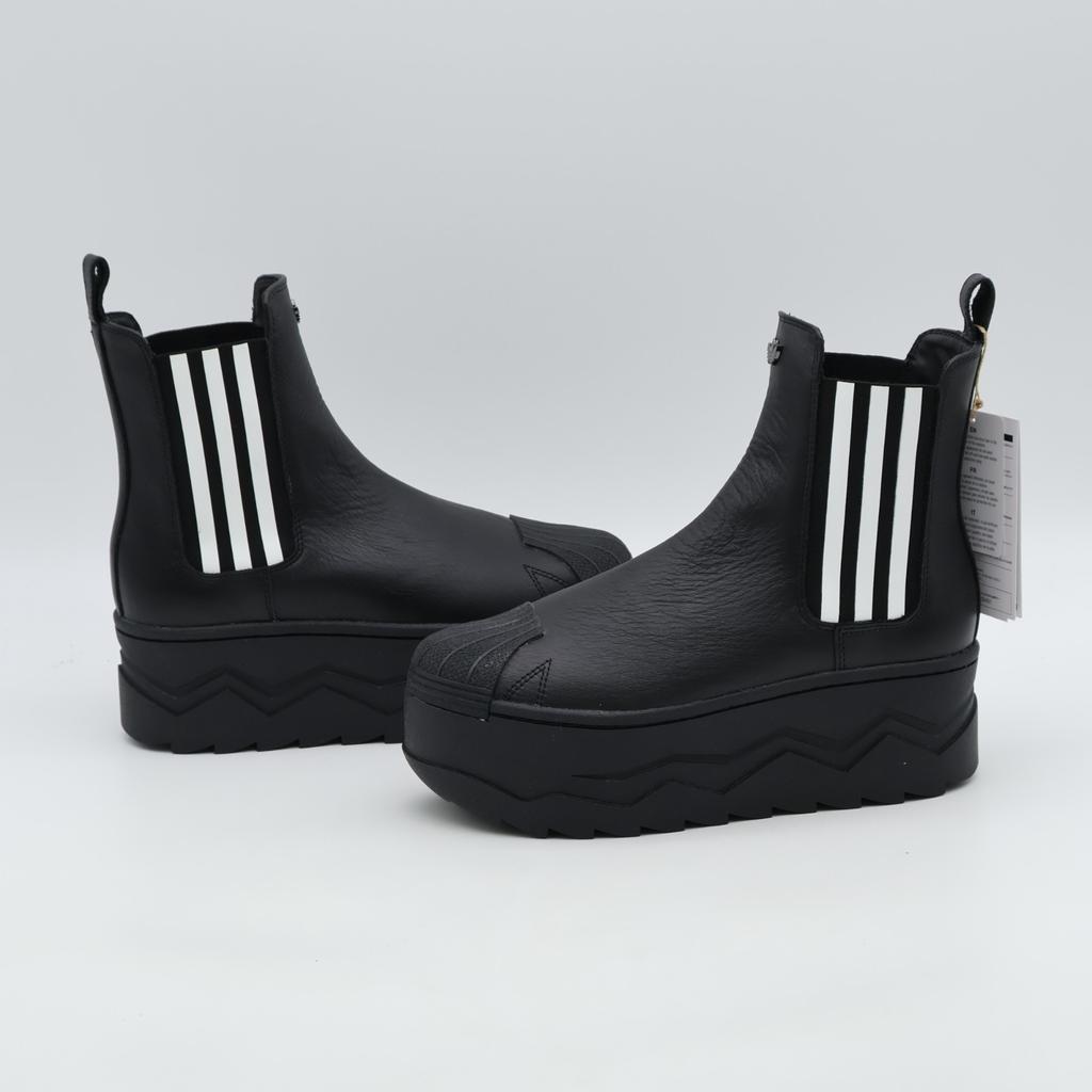 JQ6707 atmos pink adidas Originals Superstar PF Boots Black (Women's)