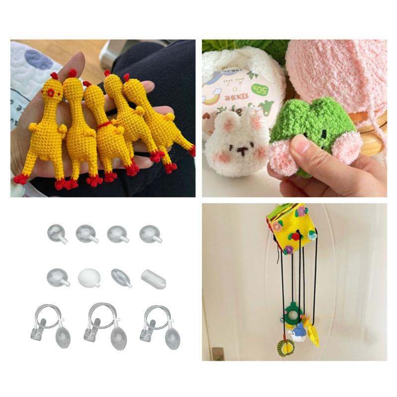 Double Sound Mechanism Air Cushion Inserts for Plush Doll Making Multiple Size and Color Plastic Craft