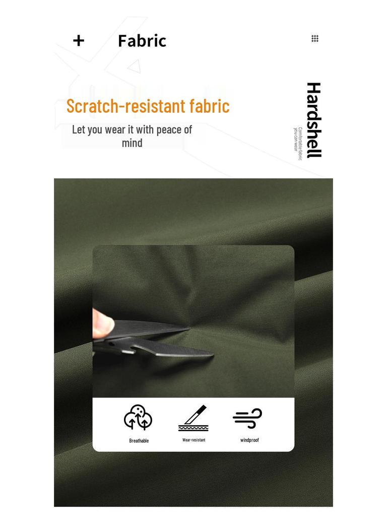 Herren Winter Graphen Baumwolle Verdickte Jacke: Plus Samt, Winddicht, Wasserdicht, Warm, Kälteschutz-Außenbekleidung für das Bergsteigen