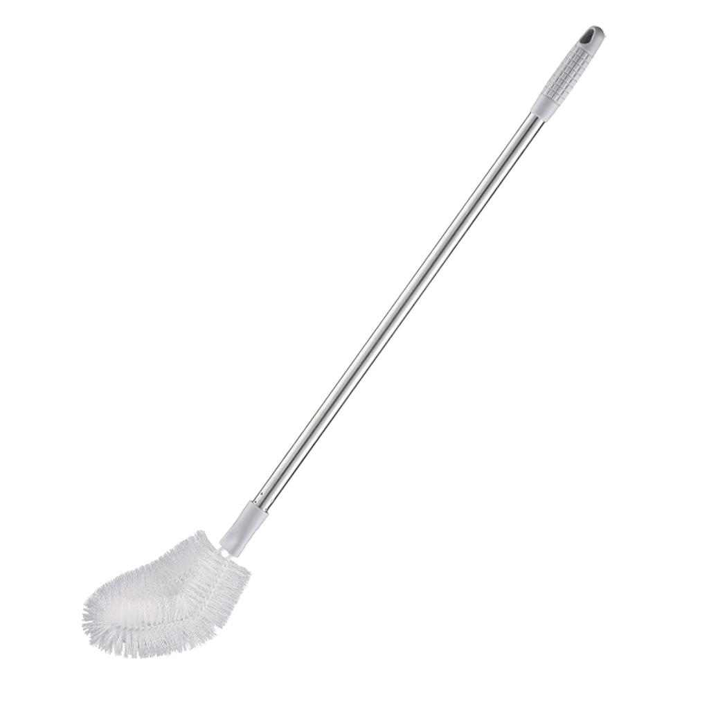 Bottle Brush Long Stainless Steel Handle Bendable Head Water Bucket Cleaning Brush for Household