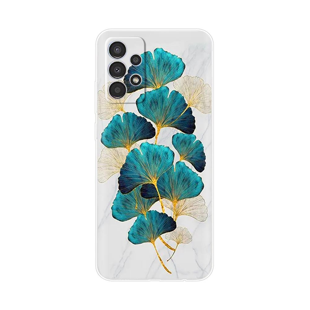 For Samsung Galaxy A52 Case A52S A72 A32 Cover Cute Flower Clear Soft Phone Back Cover For Samsung A 72 32 52 Fundas Transparent