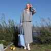 Set con felpa e gonna finto due pezzi da donna Sancai