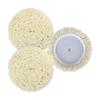 3Pcs Premium Wool Polishing Pad Buffing Pad Ideal For Vehicle Paint Repair Detailing And Finish Enhancement