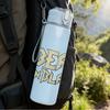 1PC Beast In Black Band Logo 750ml sports water bottle leakproof straw lid outdoor office home